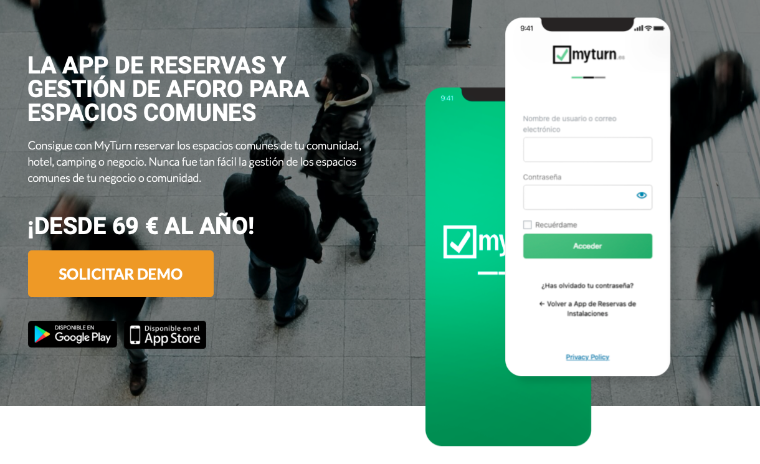 MyTurn, la app que ayuda a cumplir el protocolo de bioseguridad en España llega a Latinoamérica