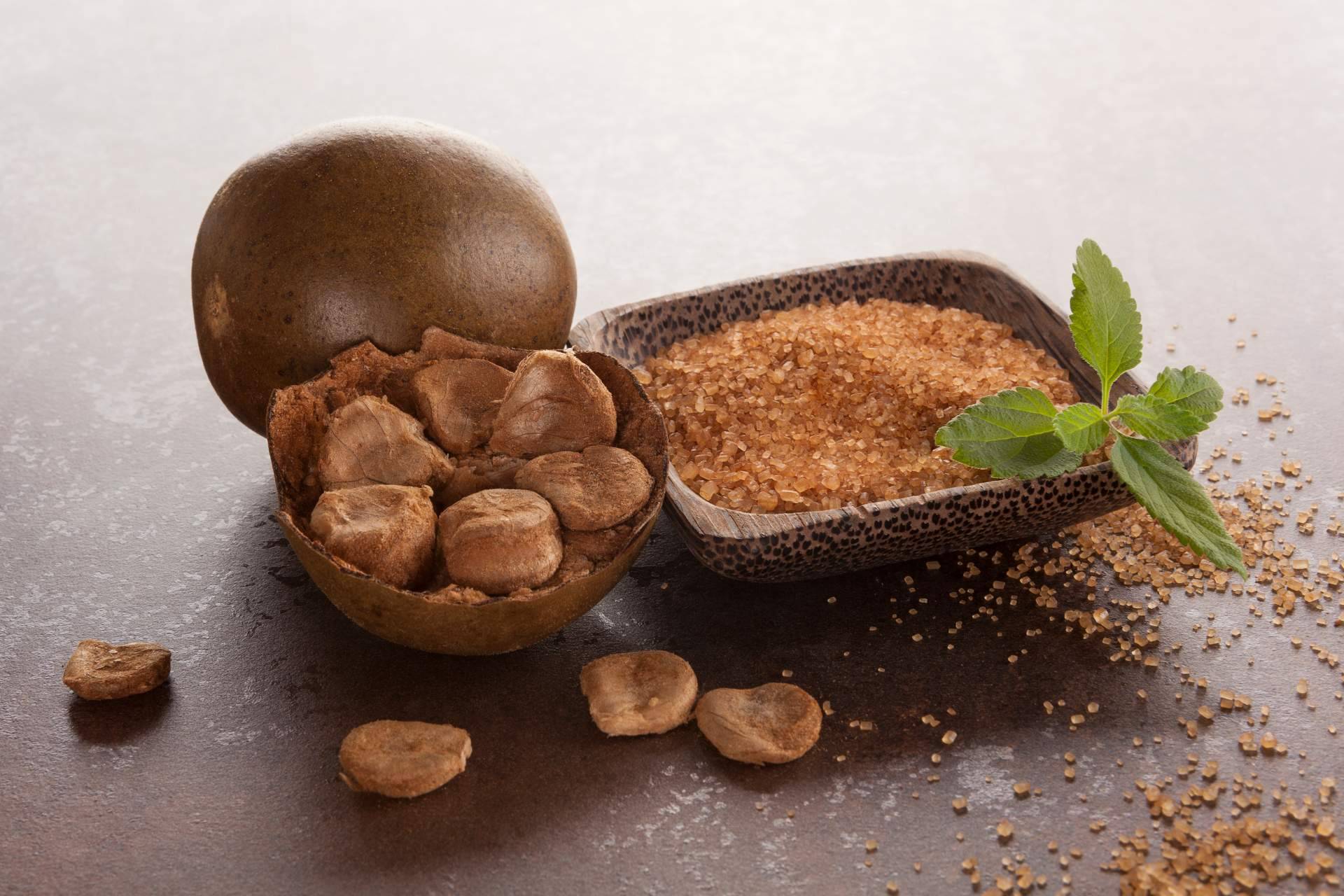 Los beneficios del azúcar del monk fruit