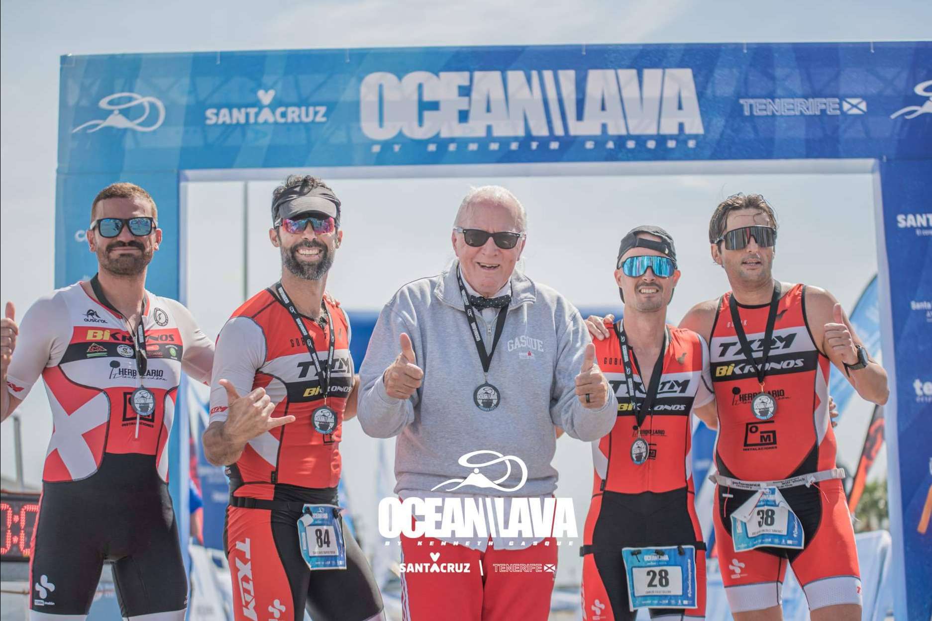 El triatlón Ocean Lava Santa Cruz Tenerife logra una participación total en todas las categorías en su undécima edición