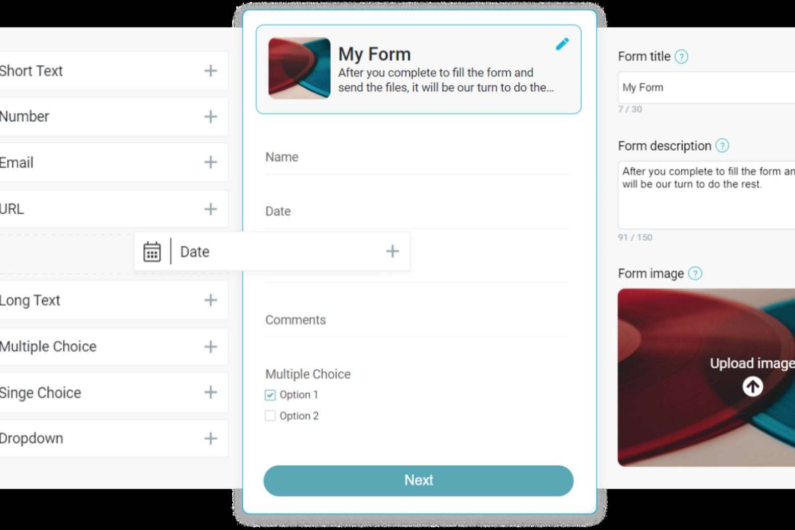 JUMBOforms, el nuevo creador de formularios para páginas web de negocios de JUMBOmail