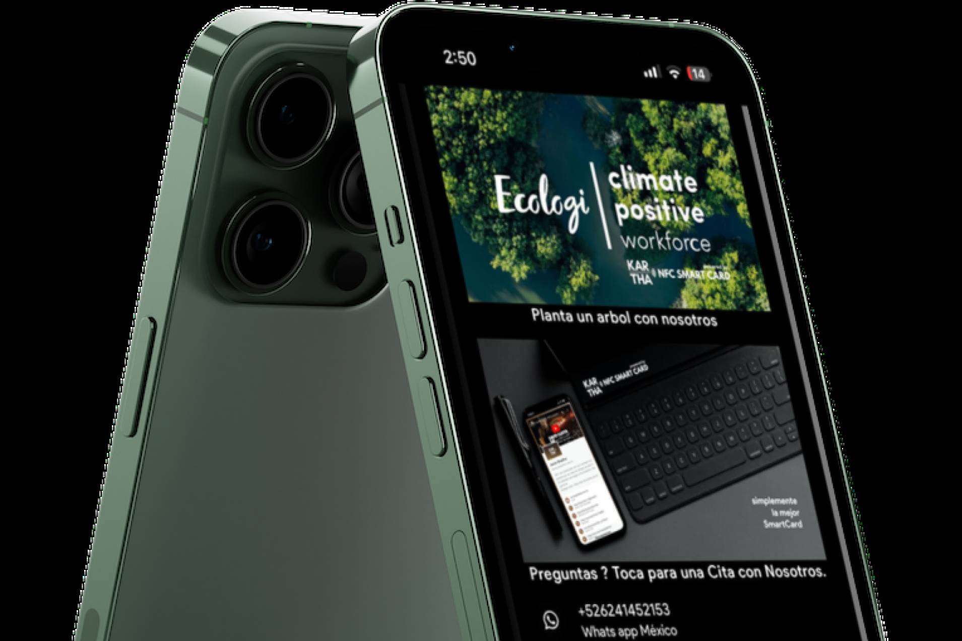 Kartha revoluciona la forma en la que se presentan los negocios en la era digital con las tarjetas NFC inteligentes