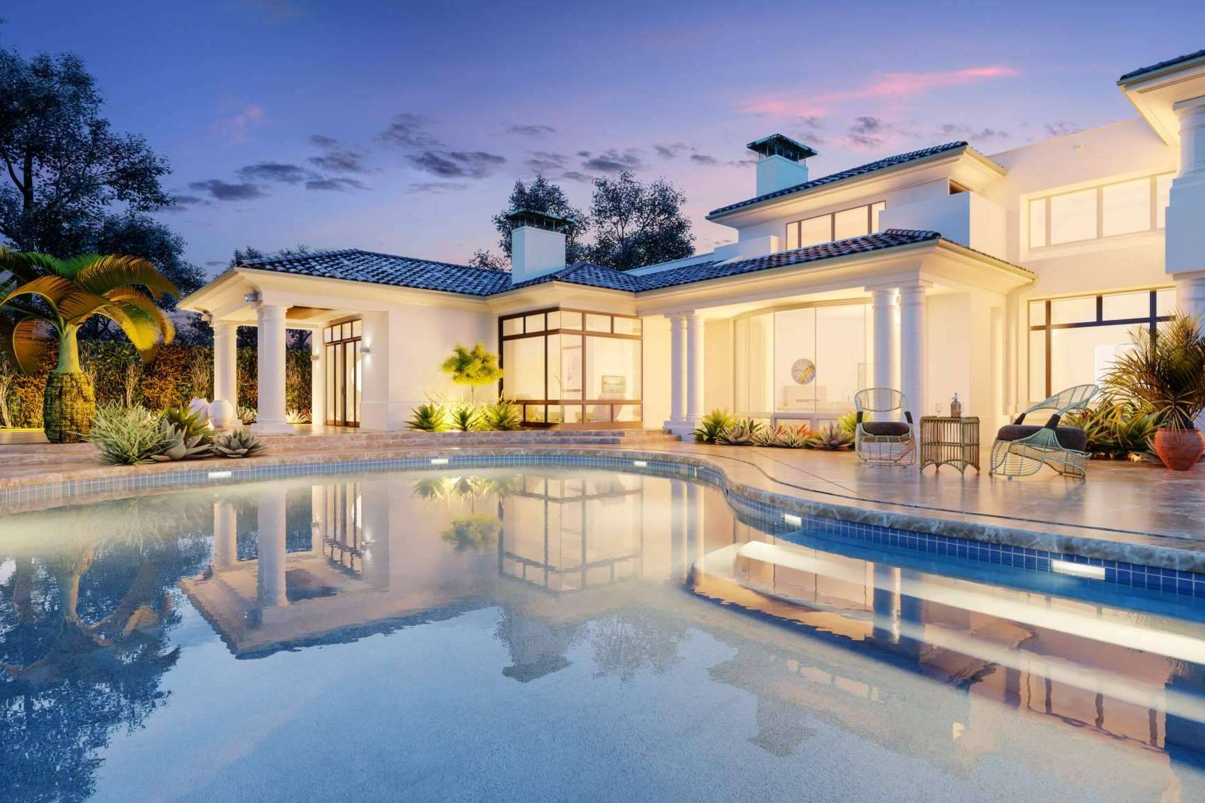 Las razones para vivir en una casa frente al mar en Miami