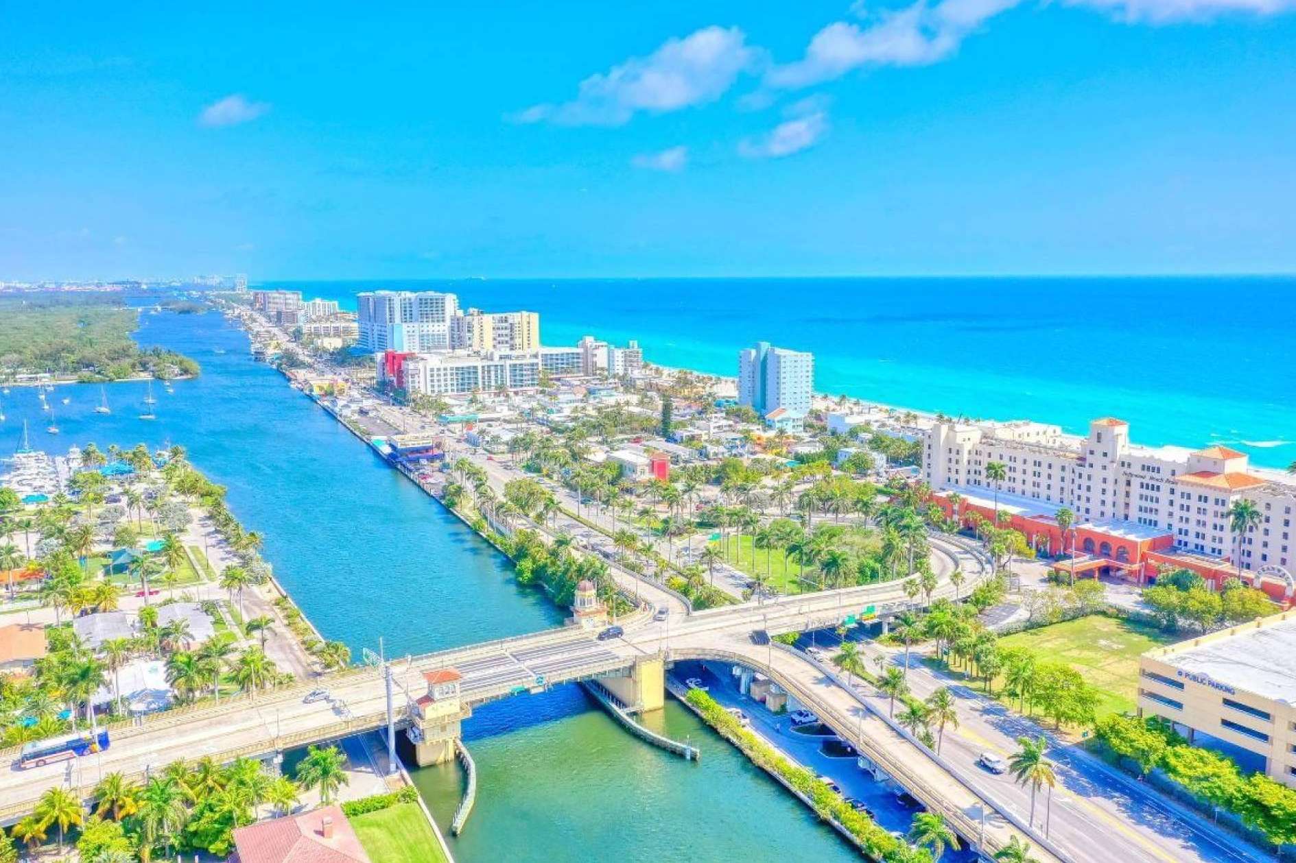 Hospedarse en Hollywood Florida beachfront hotels y disfrutar de vistas al mar
