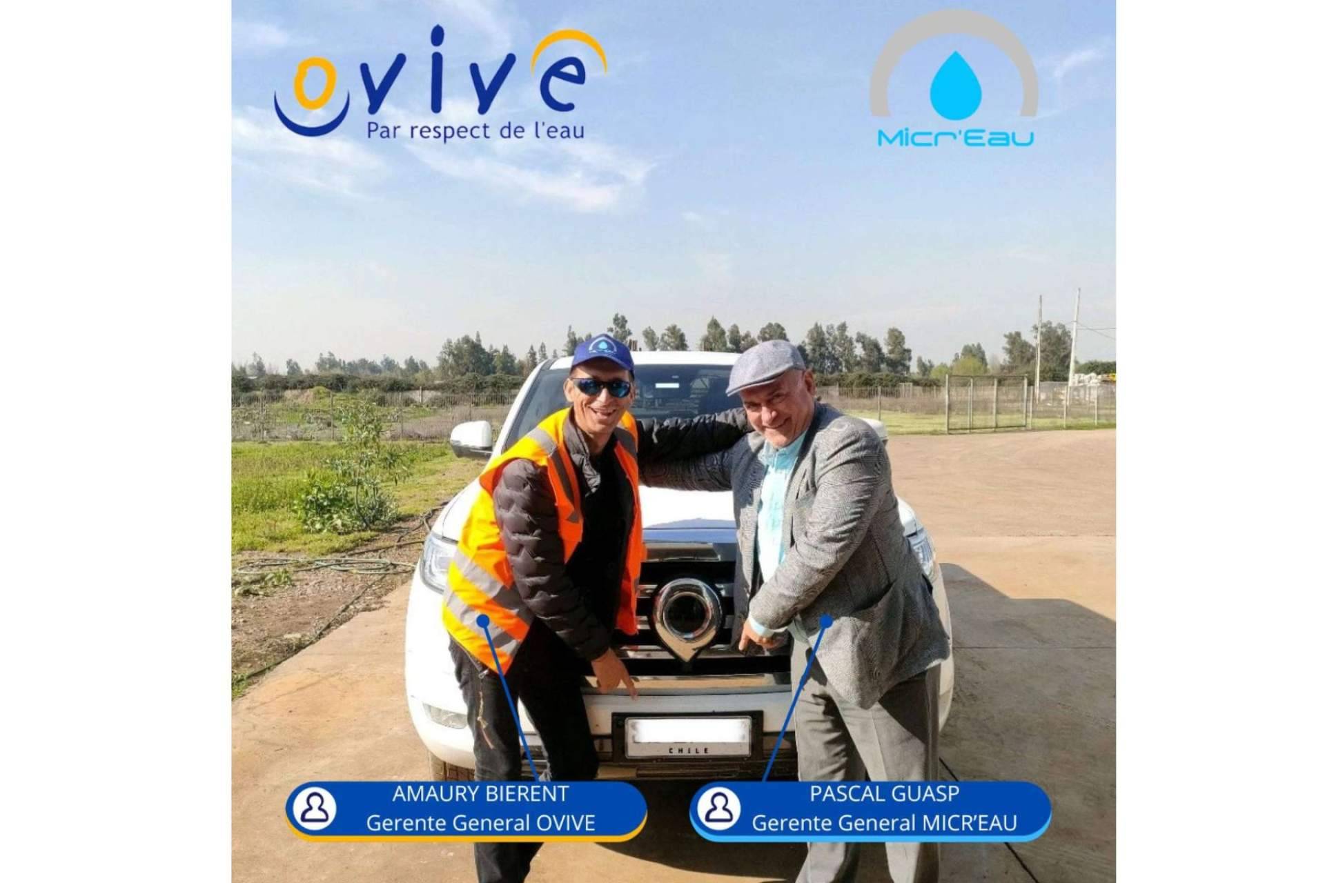 MICR'EAU y su filial AEC, una gran solución para tratar las aguas residuales y potables en Chile