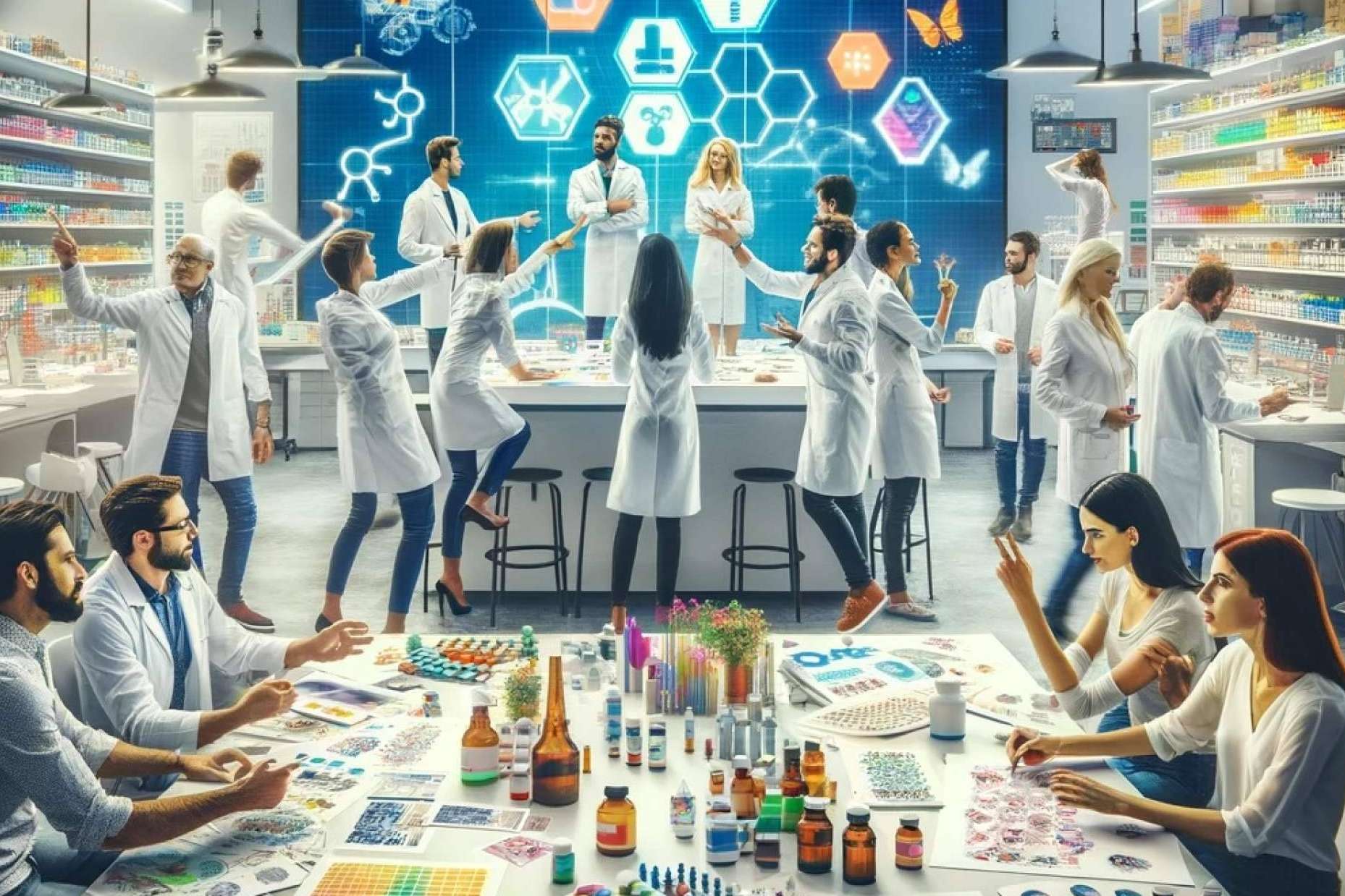 Expertos en marketing de medicamentos; el equipo de Dopamina