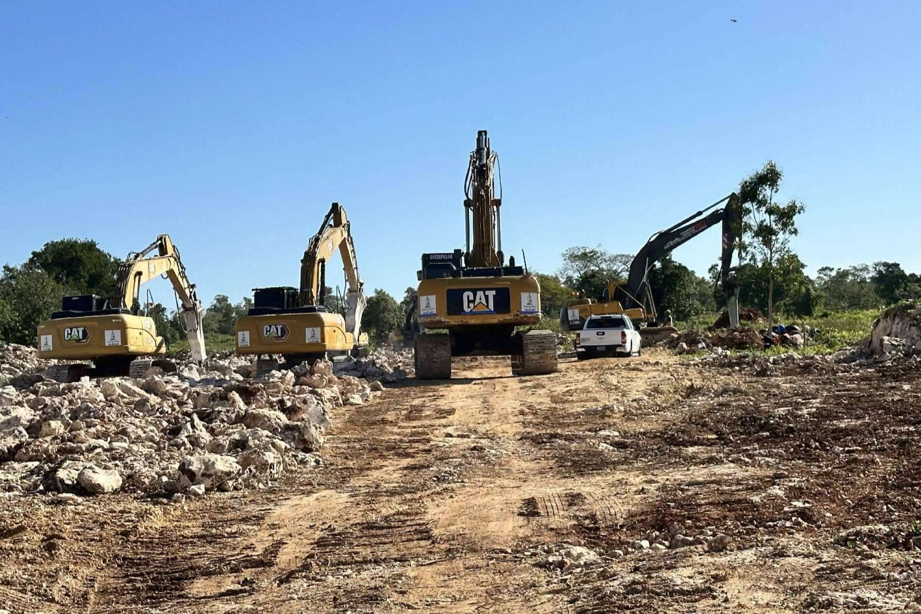 Las primeras grúas de Larimar City & Resort ya son visibles; el proyecto toma forma